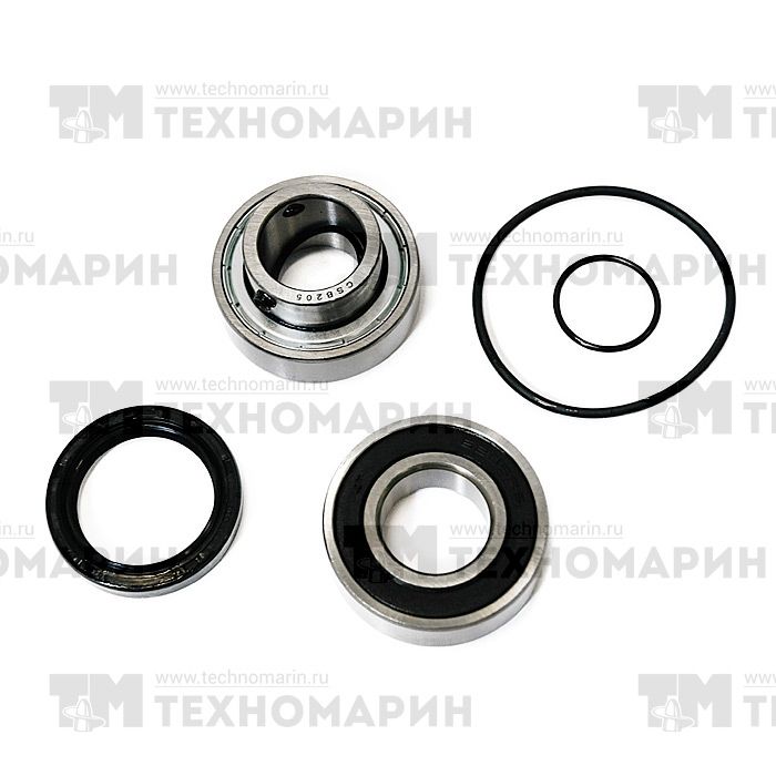 Комплект подшипников вала гусеницы VK10/Venture TF Yamaha (2 подшипника, сальник, 3 кольца) SPI