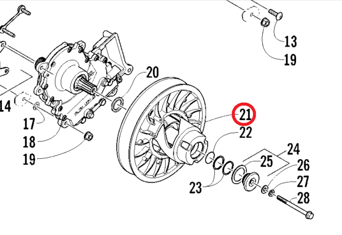 Как разобрать коробку на arctic cat 570
