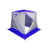 Палатка зимняя Призма Brand New бело-синий(2х сл) 200*185 В95Е1