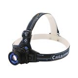 Фонарь налобный СИБИРСКИЙ СЛЕДОПЫТ-Вольт", zoom, аккум. 220В+12В