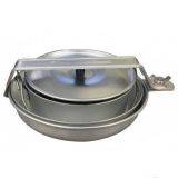 Набор кемпинговый кухонный "СЛЕДОПЫТ - Персона " алюминиевый