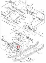 Втулка переднего рычага подвески VK540IV Yamaha