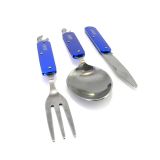 Набор складных столовых приборов "СЛЕДОПЫТ" (ложка, вилка, нож)