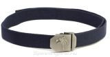 Ремень &quot;СЛЕДОПЫТ-Волк&quot;,  текстиль, синий