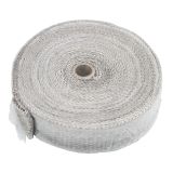 Лента термозащитная выхлопной трубы (50мм х 10м), толщина 2мм, серая