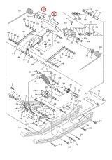 Втулка оси задней подвески Venture TF Yamaha
