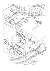 Втулка переднего рычага подвески VK540IV Yamaha