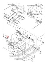 Втулка переднего рычага подвески VK540IV Yamaha