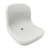 Кресло не складное жесткое 330х360мм (серый/пласт)