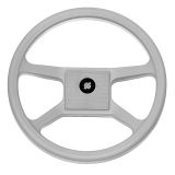 Штурвал 342мм V33 (пласт/серый)