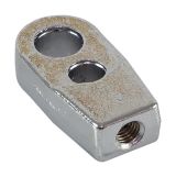 Наконечник троса газ-реверс C2 (отверстия d=6 и 7.5мм) (SF80736-2)