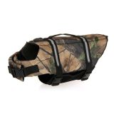 Жилет спасательный для собак (камуфляж), M