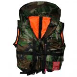 Жилет спасательный ПС Captain (60кг) 2хсторонний, камо