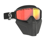 Очки снегоходные (черный/с-ч красный хром) PRIMAL SAFARI FACEMASK LIGHT SENSITIVE GOGGLE SCOTT