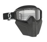 Очки снегоходные (черный/прозрачная) Primal Safari Facemask SCOTT