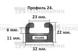 Склиз (накладка на рельс) Widetrak IQ/Transport Polaris Garland