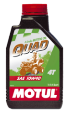 Масло моторное 4-тактное для ATV Motul Quad 4T 10W-40, 1л.
