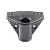 Подуключина врезная наклонная 70х74мм (с боковым креплением)