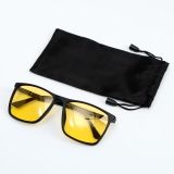 Очки поляризационные TR90 (черный/желтая)  Мастер К +чехол