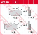 Колодки тормозные передние левые/задние Outlander G1 Can-Am/KingQuad 450/750 Suzuki TRW