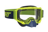Очки снегоходные (неон лайм/прозрачная) Leatt Velocity 4.5 SNX Goggle