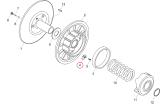 Втулка ведомого шкива вариатора Ski-Doo