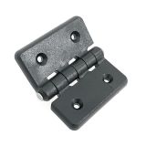 Петля дверная 75х80х15,5мм (черн/пласт)