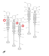 Тарелка пружины клапана впускного Venture MP Yamaha