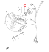 Фара в сборе VK10&#039;06- Yamaha