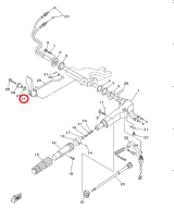 Рычаг включения хода 9.9/15 Yamaha