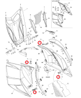 Петля капота GTX 550F Ski-Doo