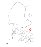 Обтекатель фары VK10 Yamaha