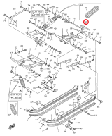 Втулка кронштейна задней подвески VK10 Yamaha