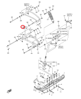 Рычаг передней подвески нижний (правый) VK10&#039; 14- Yamaha