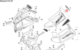 Панель пластиковая правая 570XT'12- Arctic Cat