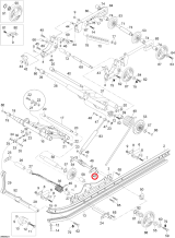 Ось задней подвески Skandic SWT Ski-Doo