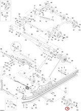 Каток задней подвески 135мм Skandic SWT Ski-Doo