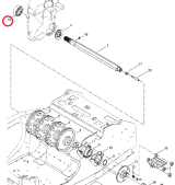Подшипник вала привода трака Grand Touring 800 Ski-Doo