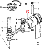 Поршень стандарт DT40 Suzuki