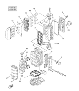 Ремкомплект двигателя F50D Yamaha