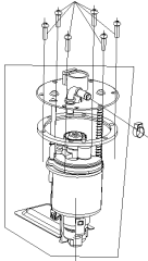 Насос топливный X6 CF/F40F Yamaha