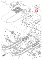 Болт крепления натяжных катков Venture TF Yamaha