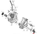 Шестерня масляного насоса (38зуб) V-800 Ski-Doo