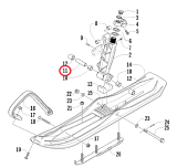 Втулка кронштейна крепления лыжи Bearcat 570XT/Z1XT Arctic Cat