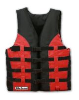 Жилет спасательный LifeGuard Sport (черн/крас), S/M