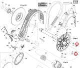 Ролик ведомого шкива вариатора Skandic 600 E-Tec/ACE Ski-Doo