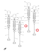 Клапан выпускной Venture MP Yamaha