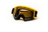 Очки Мотокросс (желтый/черный/прозрачная) HIZER #15