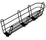 Ложемент ледобура на бампер снегохода Skandic XU Ski-Doo