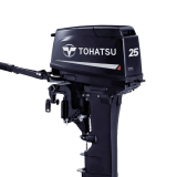 Мотор лодочный  25,0л.с. M25HEPS Tohatsu (дистанция, электрозапуск, 30л.с.)